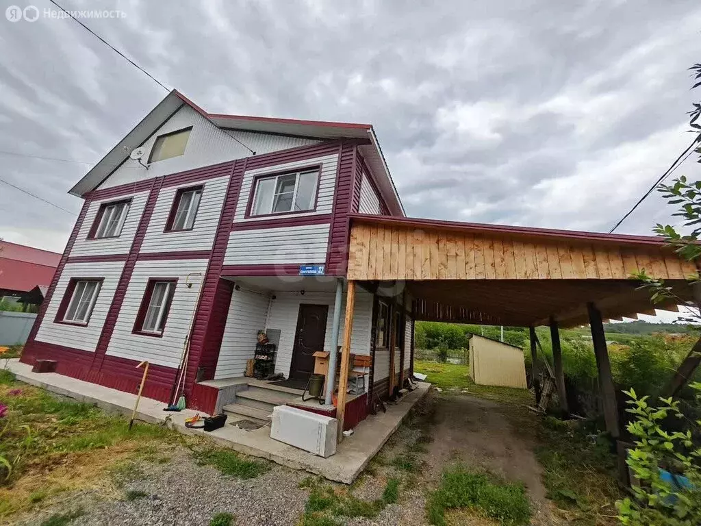 Дом в Майминский район, посёлок Дубровка, улица Сафронова (120.1 м) - Фото 1