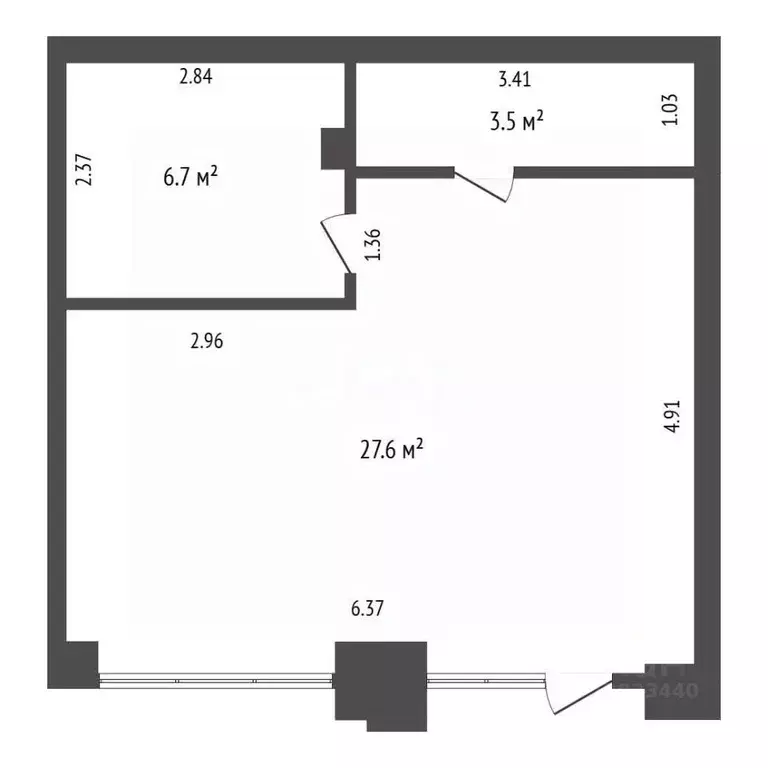 Торговая площадь в Тюменская область, Тюменский муниципальный округ, ... - Фото 1