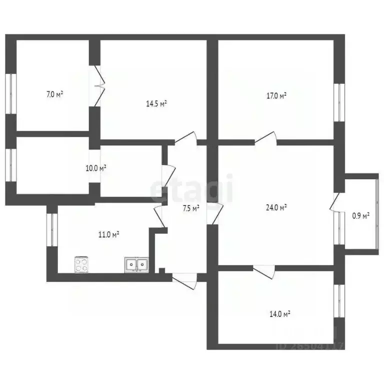 4-к кв. Севастополь, Севастополь, Балаклава г. ул. Крестовского, 5 ... - Фото 2