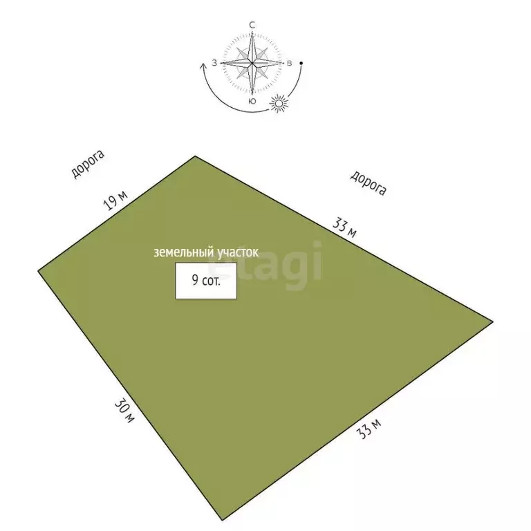 Участок в Ямало-Ненецкий АО, Новый Уренгой Титан ДНТ, 31 (9.0 сот.) - Фото 2
