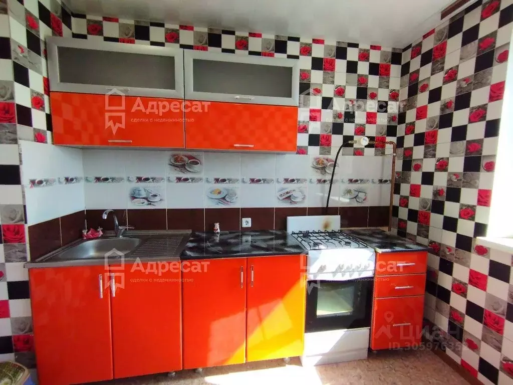 2-к кв. Волгоградская область, Волжский Погромное кв-л, ул. Имени С.П. ... - Фото 2