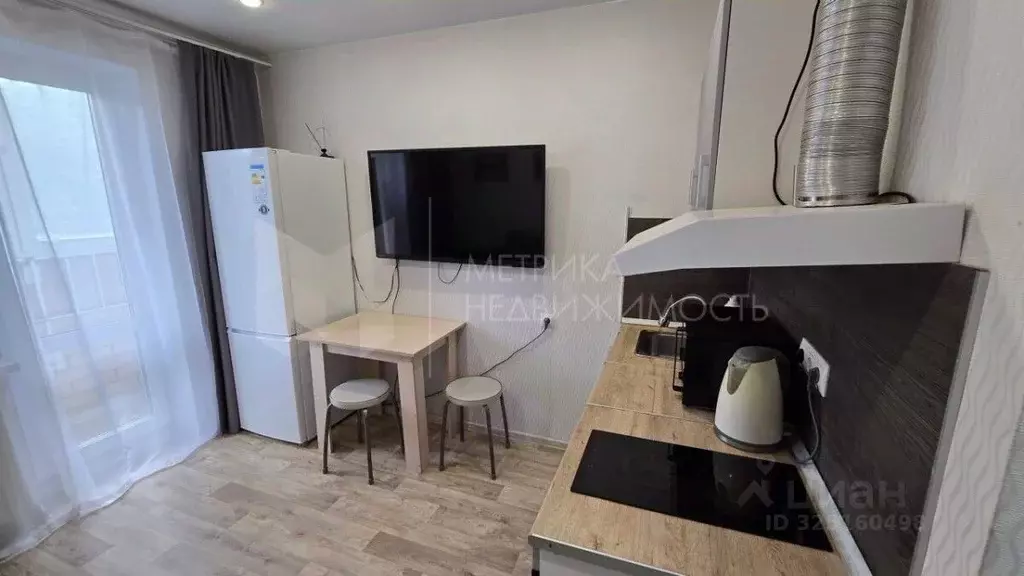 Студия Тюменская область, Тюмень ул. Новоселов, 107к2 (17.87 м) - Фото 1