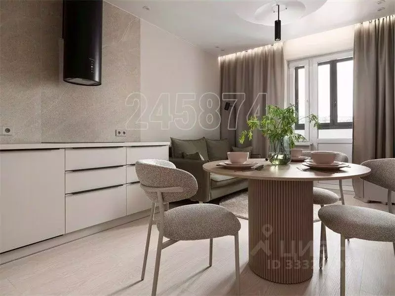 1-к кв. Москва ул. Юлиана Семенова, 8к2 (38.0 м) - Фото 2