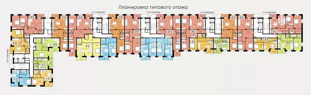 3-к кв. Владимирская область, Владимир ул. Мира, 3 (85.5 м) - Фото 1