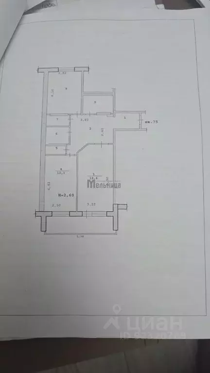 2-к кв. Волгоградская область, Волгоград Шекснинская ул., 40 (73.0 м) - Фото 2