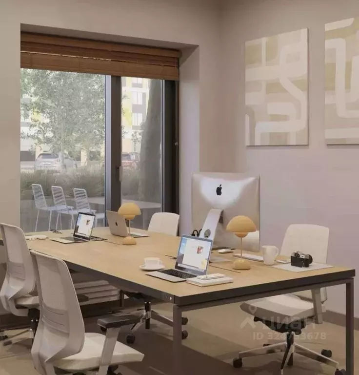 Офис в Санкт-Петербург Октябрьская наб., 34к4литАС (250 м) - Фото 2