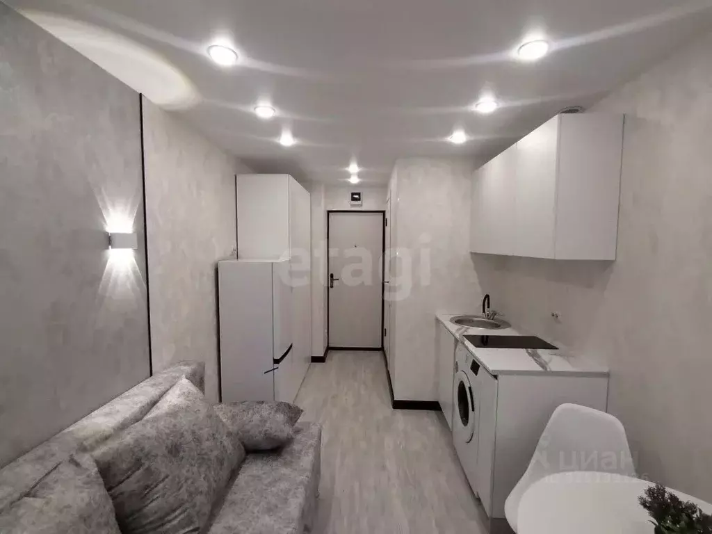 Студия Тюменская область, Тюмень ул. Червишевский Тракт, 84 (13.5 м) - Фото 1