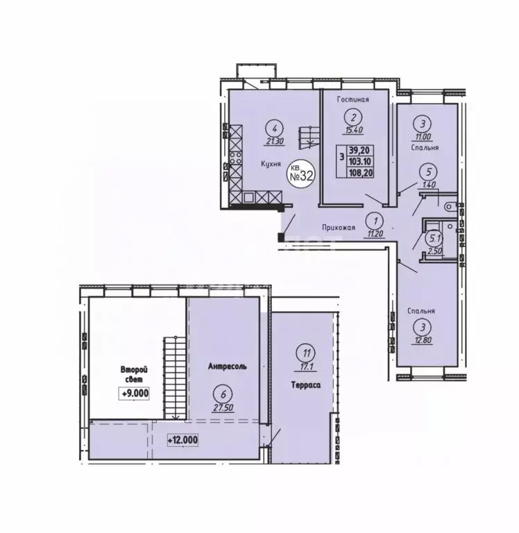 4-к кв. Оренбургская область, Оренбург ул. Цвиллинга, 13 (108.2 м) - Фото 1