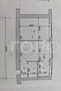 2-к. квартира, 51 м, 4/6 эт. - Фото 1