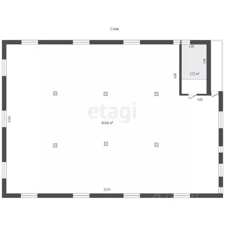 Торговая площадь в Тюменская область, Тюмень ул. Щербакова, 160А (848 ... - Фото 1