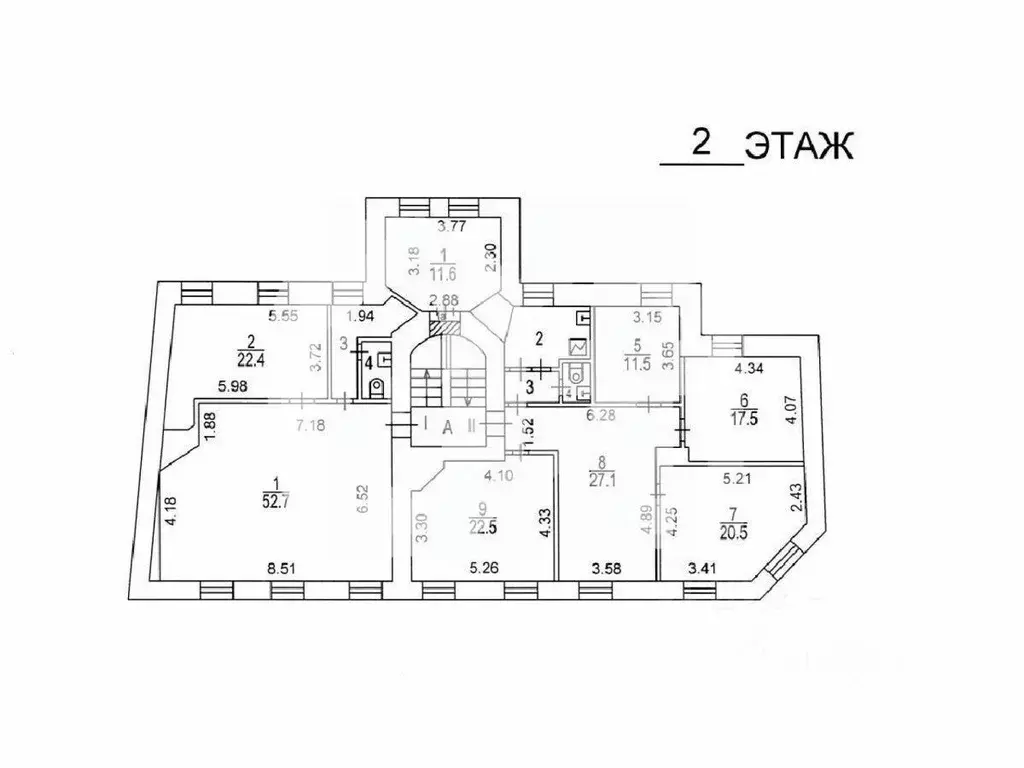 Помещение свободного назначения в Москва просп. Мира, 12С1 (429 м) - Фото 2
