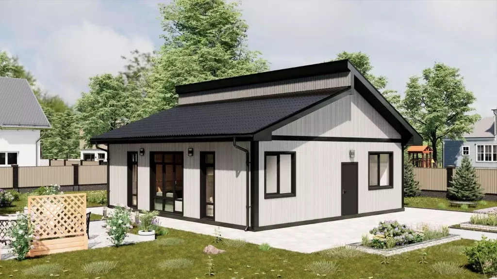 Дом в Ленинградская область, Всеволожский район, Щегловское с/пос, д. ... - Фото 2