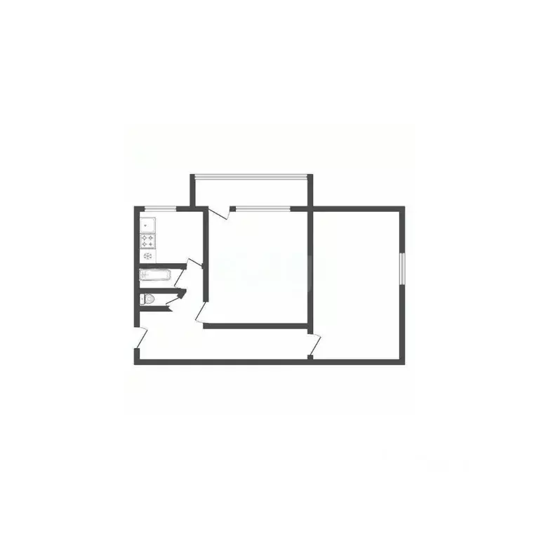 2-к кв. Севастополь ул. Генерала Жидилова, 4 (45.1 м) - Фото 2