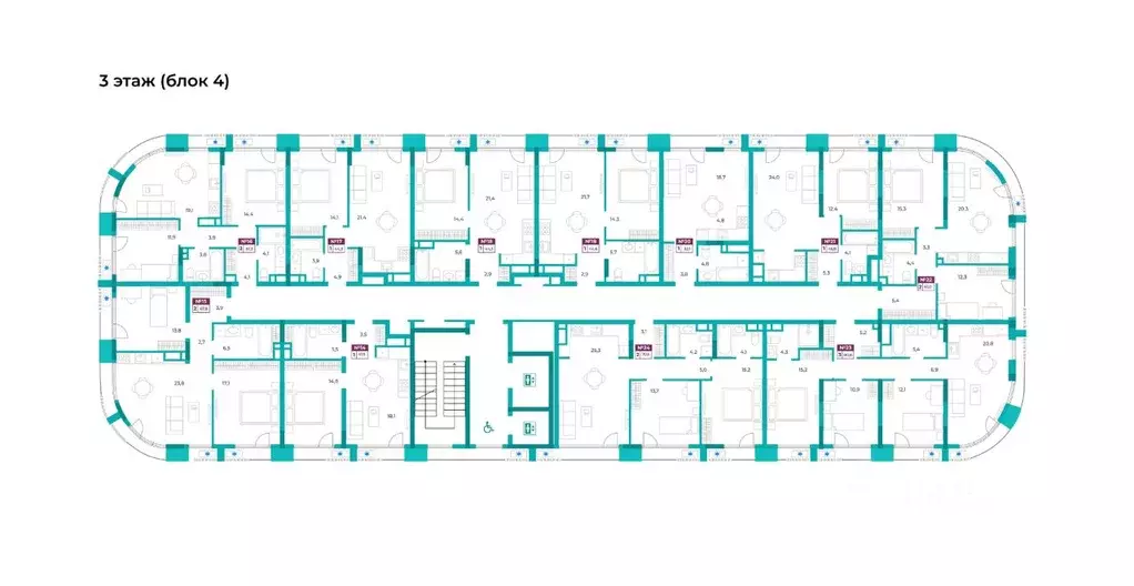 1-к кв. Крым, Симферополь ул. Воровского, 32 (44.6 м) - Фото 1