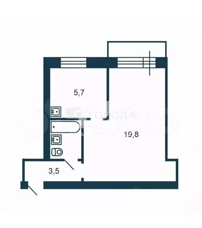 1-к кв. Новосибирская область, Новосибирск ул. Дуси Ковальчук, 266 ... - Фото 2