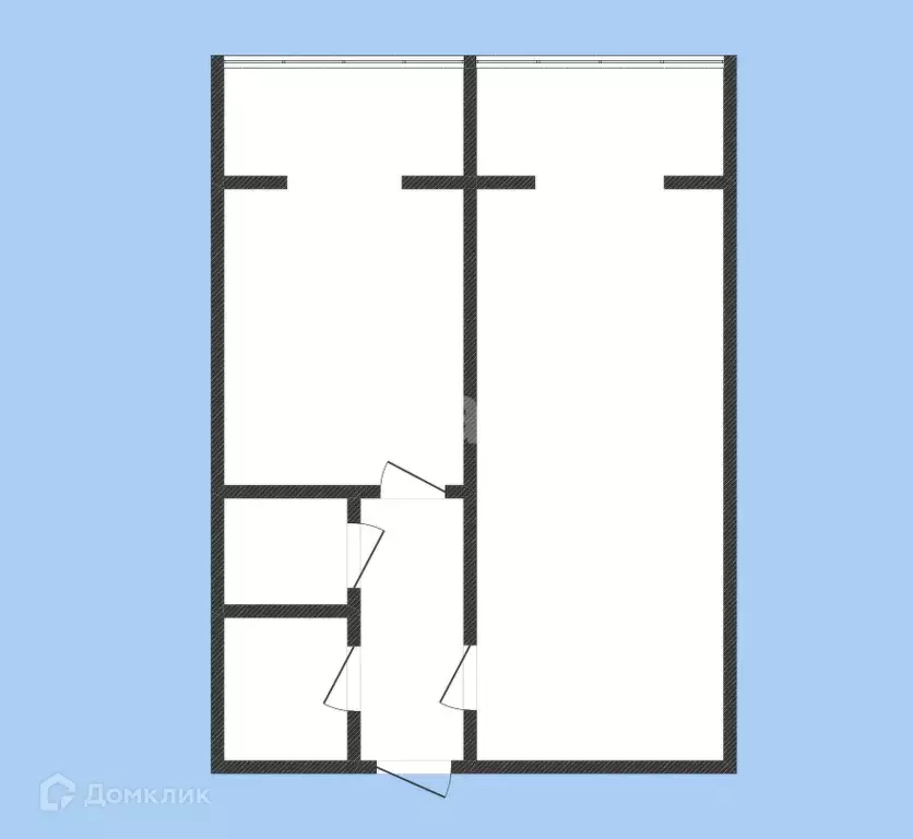 Продаётся 1-к квартира, 53.1 м - Фото 1