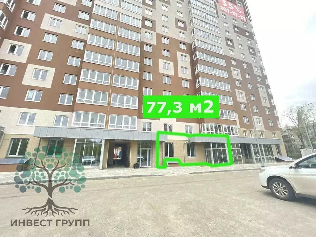 Торговая площадь в Самарская область, Самара ул. Дыбенко, 5 (77 м) - Фото 2