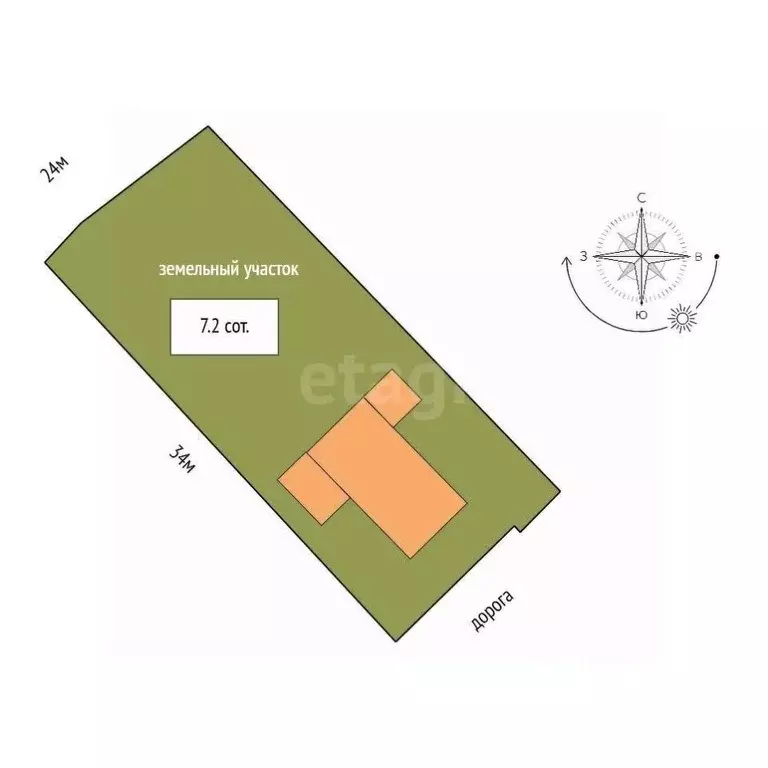 Дом в Архангельская область, Архангельск Минская ул., 17 (72 м) - Фото 2