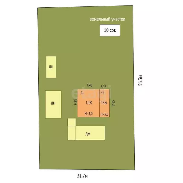 Дом в Калужская область, Дзержинский муниципальный округ, сельское ... - Фото 1