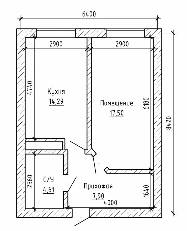 1-комнатная квартира: Баксан, ул. Эльбрусская (44.5 м) - Фото 1
