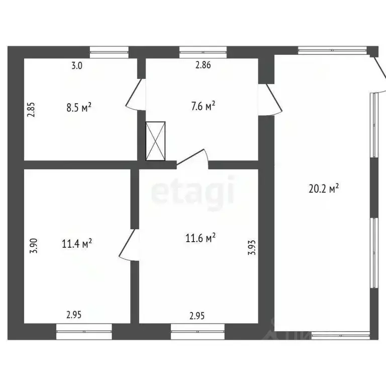 Дом в Крым, Бахчисарайский район, Каштановское с/пос, с. Шевченково ... - Фото 2