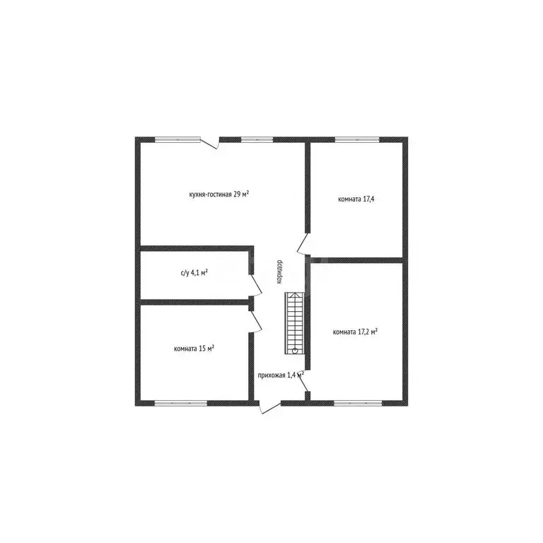 Дом в Тлюстенхабль, улица Дзержинского, 40/9 (150 м) - Фото 1