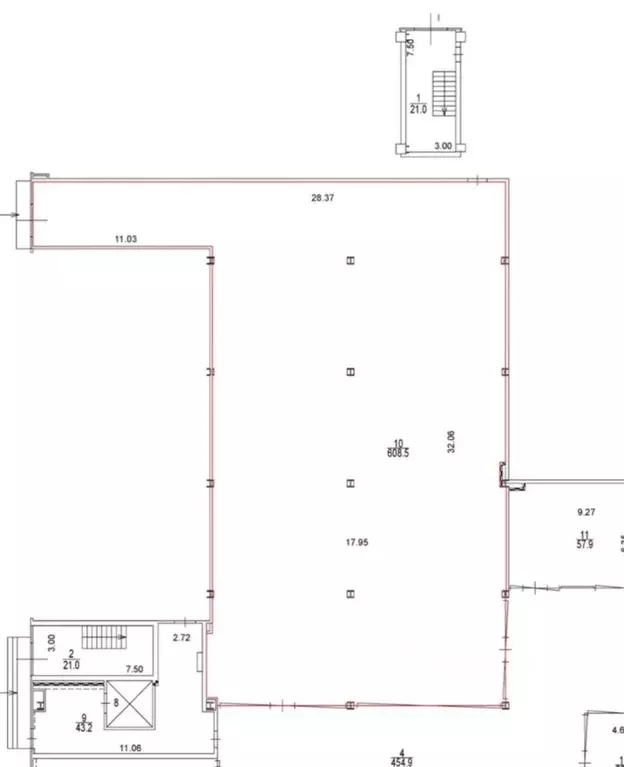 Помещение свободного назначения в Москва Верейская ул., 29С34 (290 м) - Фото 2