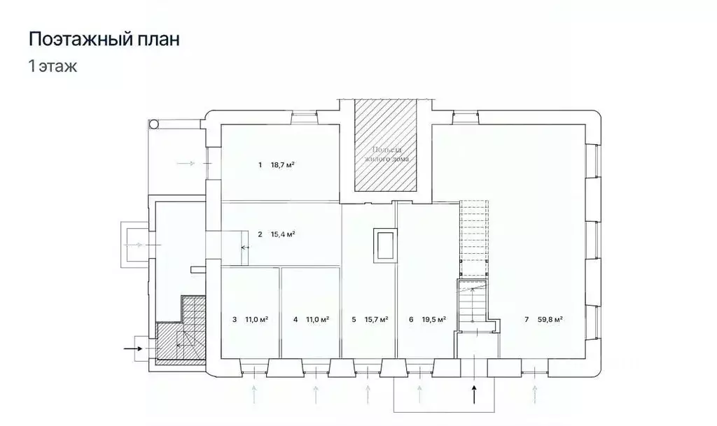 Торговая площадь в Москва Бауманская ул., 33/2С3 (60 м) - Фото 2