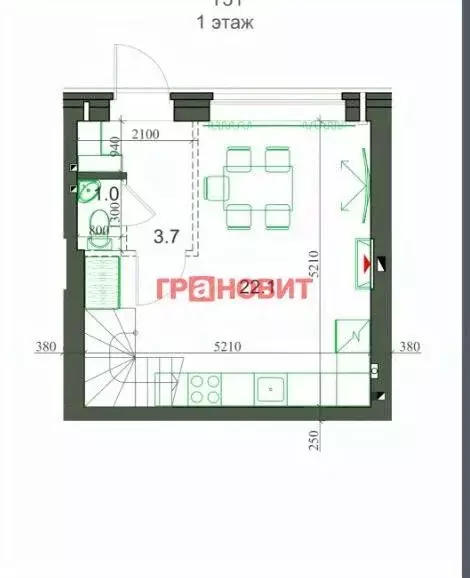 2-к кв. Новосибирская область, Новосибирский район, Мичуринский ... - Фото 1