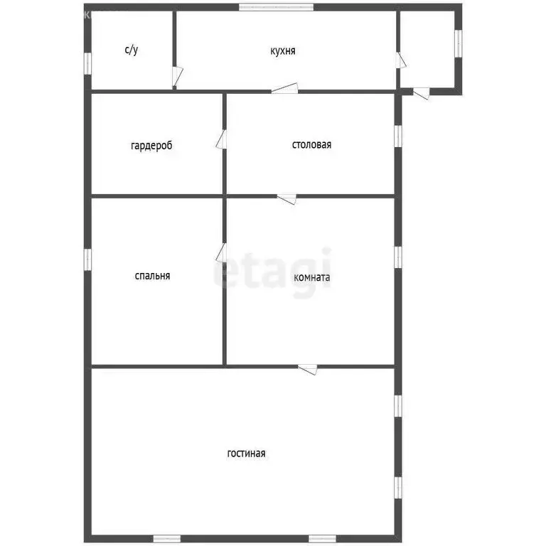 Дом в Троицк, Кызылтанская улица (51.8 м) - Фото 1