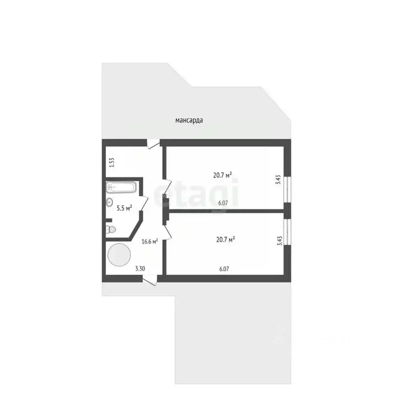 5-к кв. Ямало-Ненецкий АО, Тарко-Сале Пуровский район, Русская ул., 13 ... - Фото 2