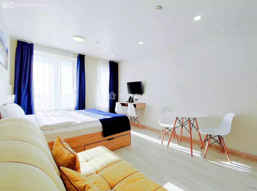 Квартира-студия: Санкт-Петербург, улица Матроса Железняка, 2 (24.8 м) - Фото 1