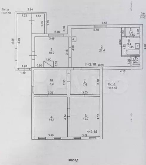 Дом 82,2 м на участке 6 сот. - Фото 0