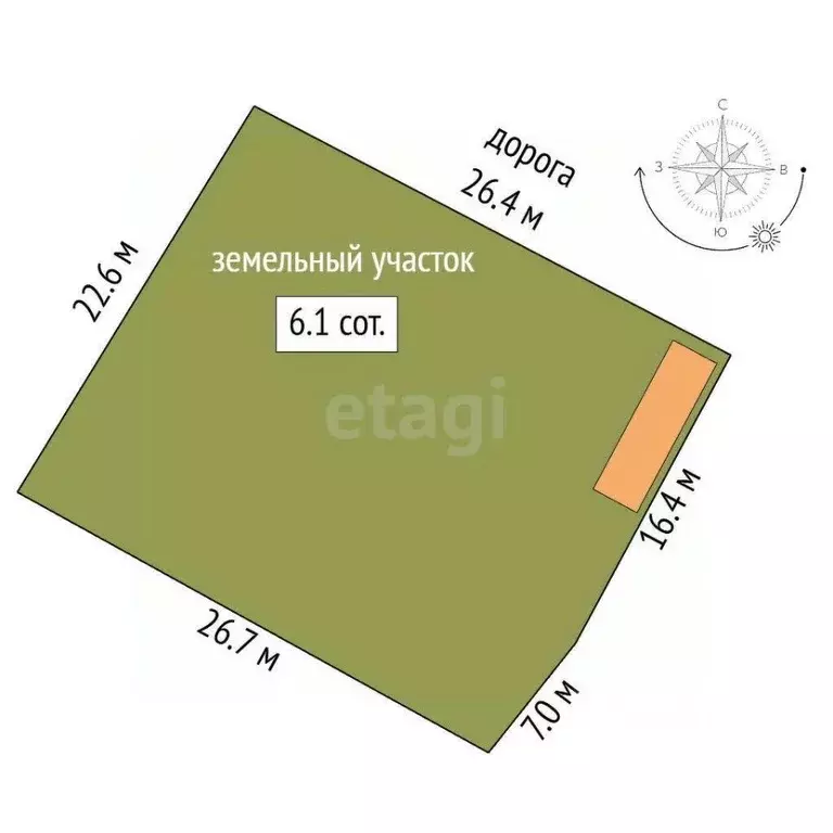 Участок в Ханты-Мансийский АО, Ханты-Мансийск Тайга-2 СОТ, 12 (6.08 ... - Фото 1