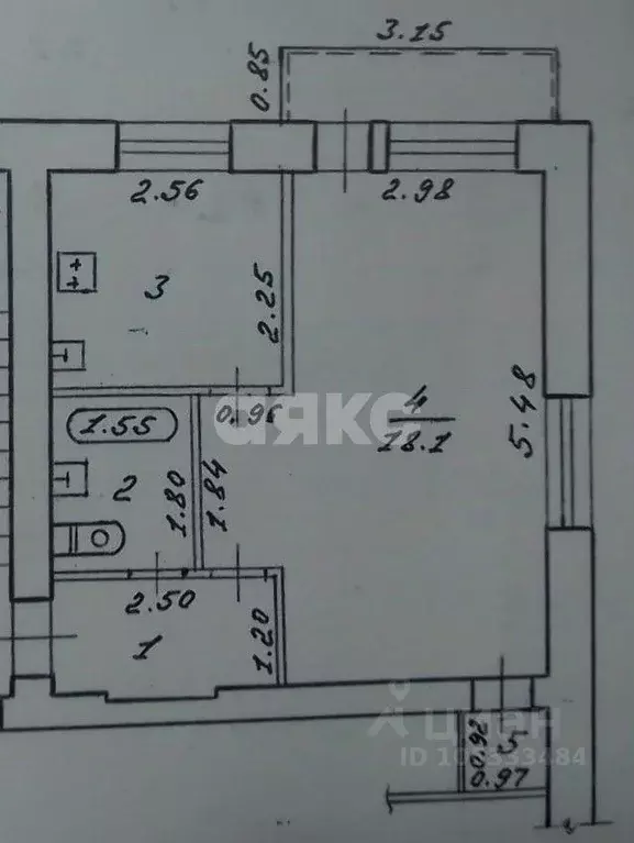 1-к кв. Волгоградская область, Волгоград Козловская ул., 41А (32.0 м) - Фото 2