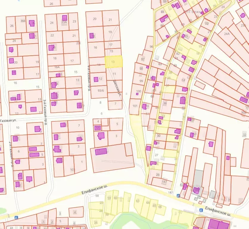 Участок в Тульская область, Тула Шатская ул., 13 (11.0 сот.) - Фото 2