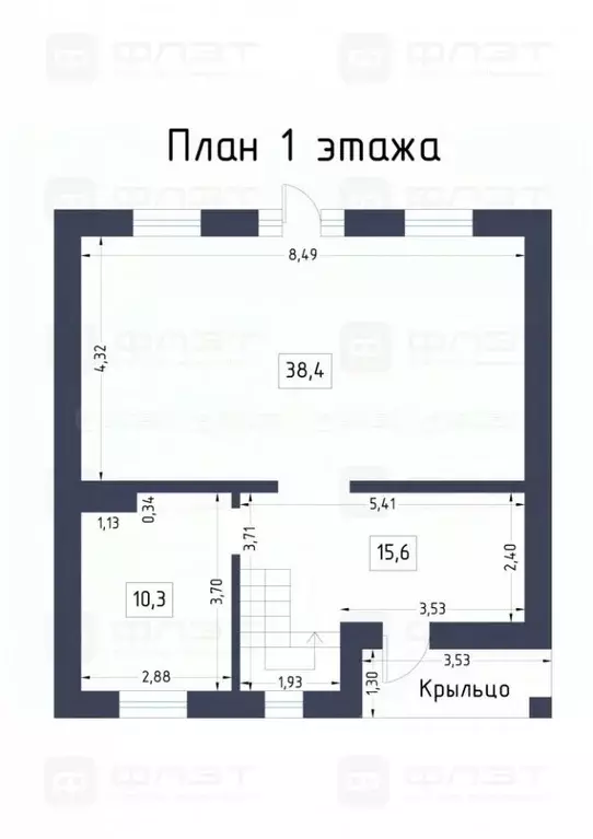 Дом в Татарстан, Пестречинский район, Богородское с/пос, д. Куюки ул. ... - Фото 2