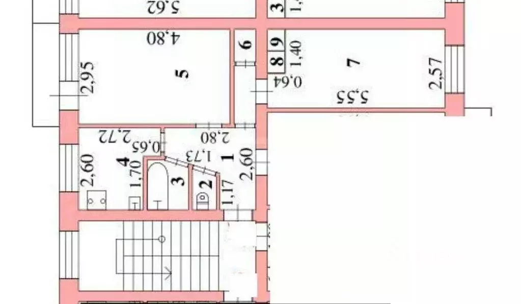 2-к кв. Липецкая область, Липецк ул. Ленина, 5 (44.9 м) - Фото 2