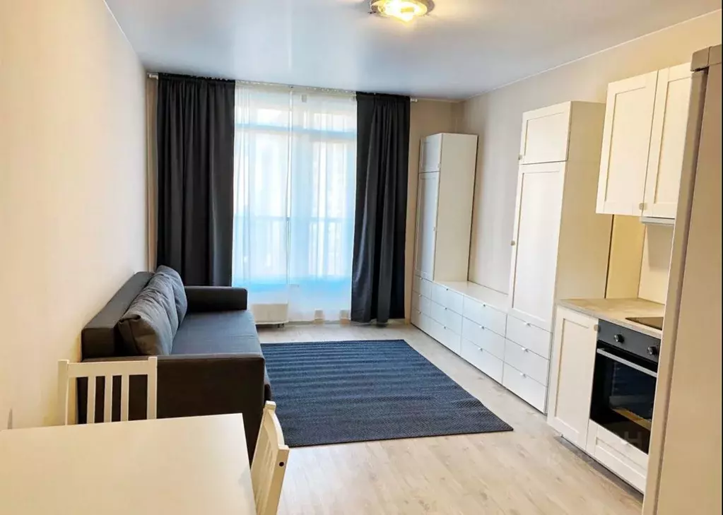 Студия Санкт-Петербург Комендантский просп., 55к1 (27.3 м) - Фото 0