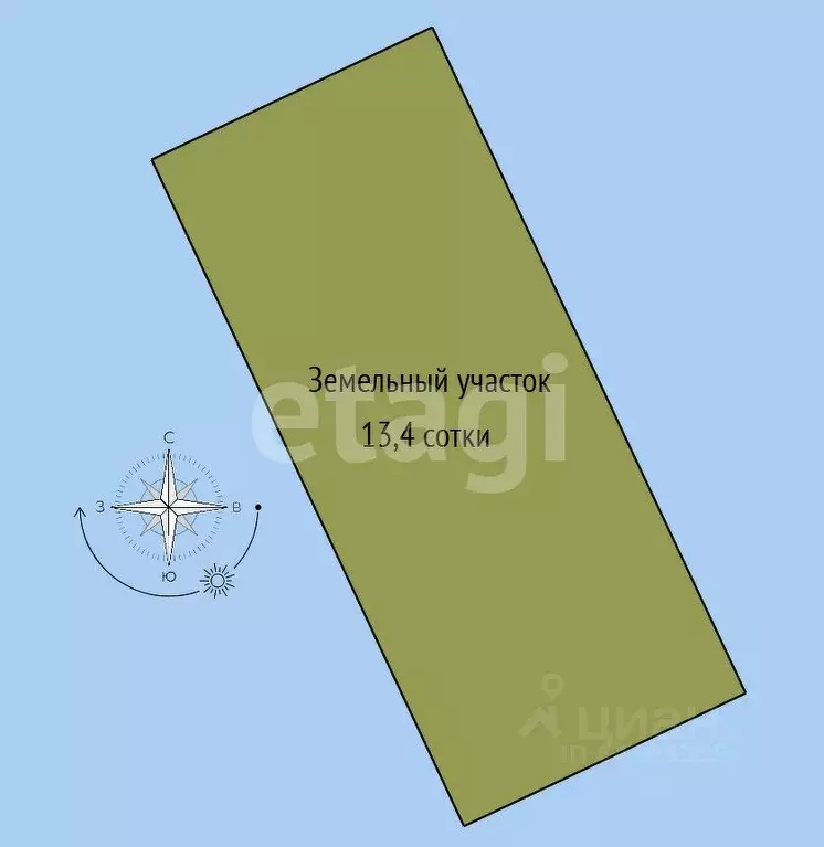 Участок в Алтайский край, Бийск ул. Нины Ширяевой (13.4 сот.) - Фото 2