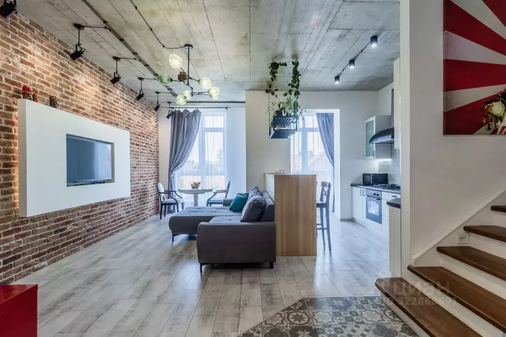 3-к кв. Калининградская область, Гурьевский муниципальный округ, пос. ... - Фото 2