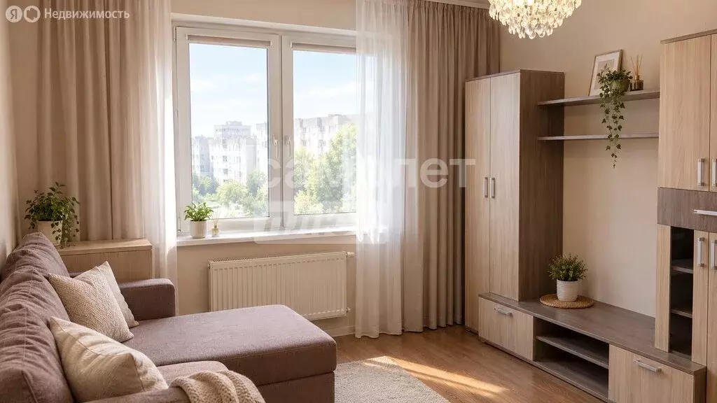 1-комнатная квартира: Домодедово, микрорайон Южный, улица Курыжова, ... - Фото 1