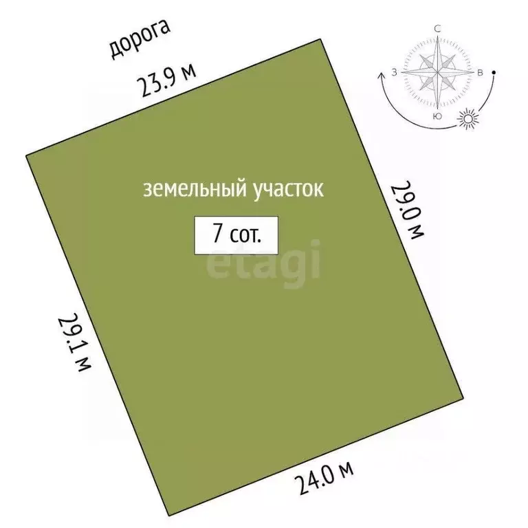 Участок в Тюменская область, Тюменский район, д. Ушакова  (7.0 сот.) - Фото 0