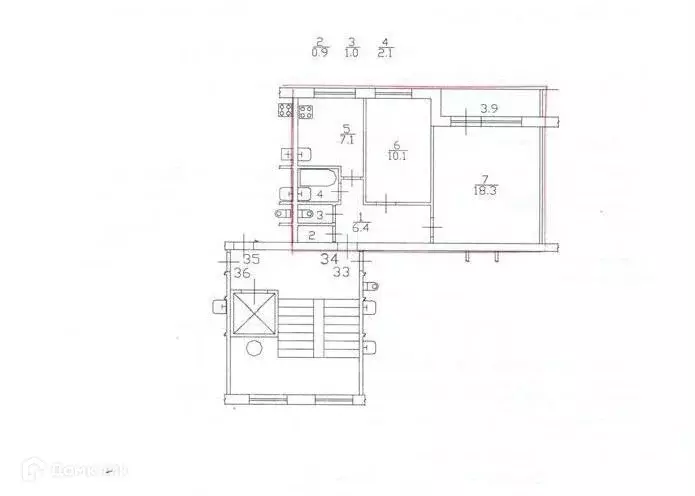 Продаётся 2-к квартира, 45.9 м - Фото 0