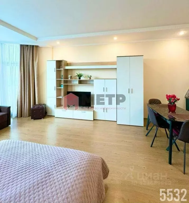 Студия Севастополь ул. Парковая, 11 (46.0 м) - Фото 2