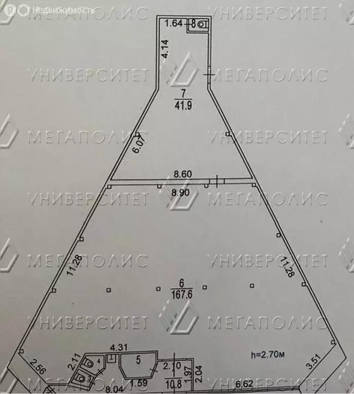 Помещение свободного назначения (227 м) - Фото 1