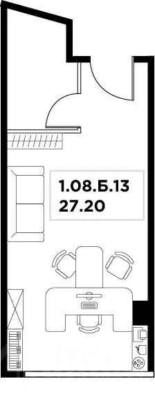 Офис в Москва ул. Маршала Прошлякова, 23 (27 м) - Фото 2