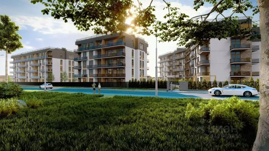 1-к кв. Калининградская область, Янтарный пгт ул. Советская (55.31 м) - Фото 2