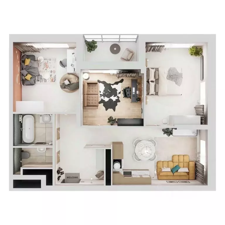 4-к кв. Татарстан, Набережные Челны 19-й комплекс, Челны Сити 2 жилой ... - Фото 1