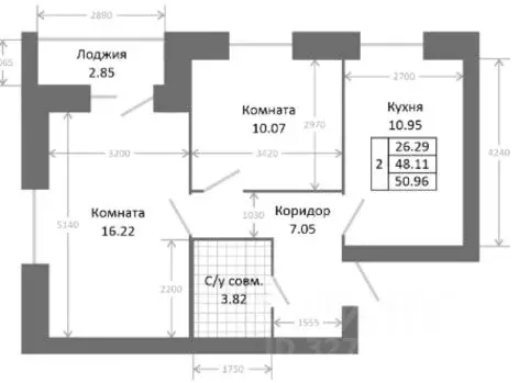 2-к кв. Ярославская область, Ярославль ул. Генерала Маргелова, 4 ... - Фото 1